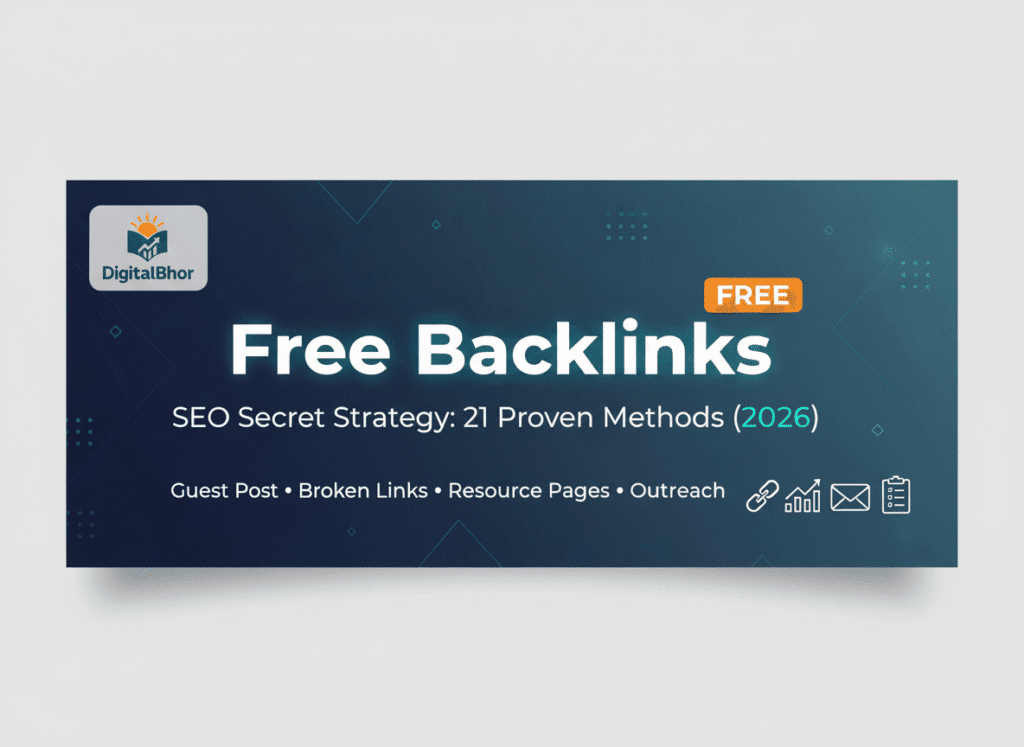 Free में Backlinks कैसे बनाएं SEO diagram