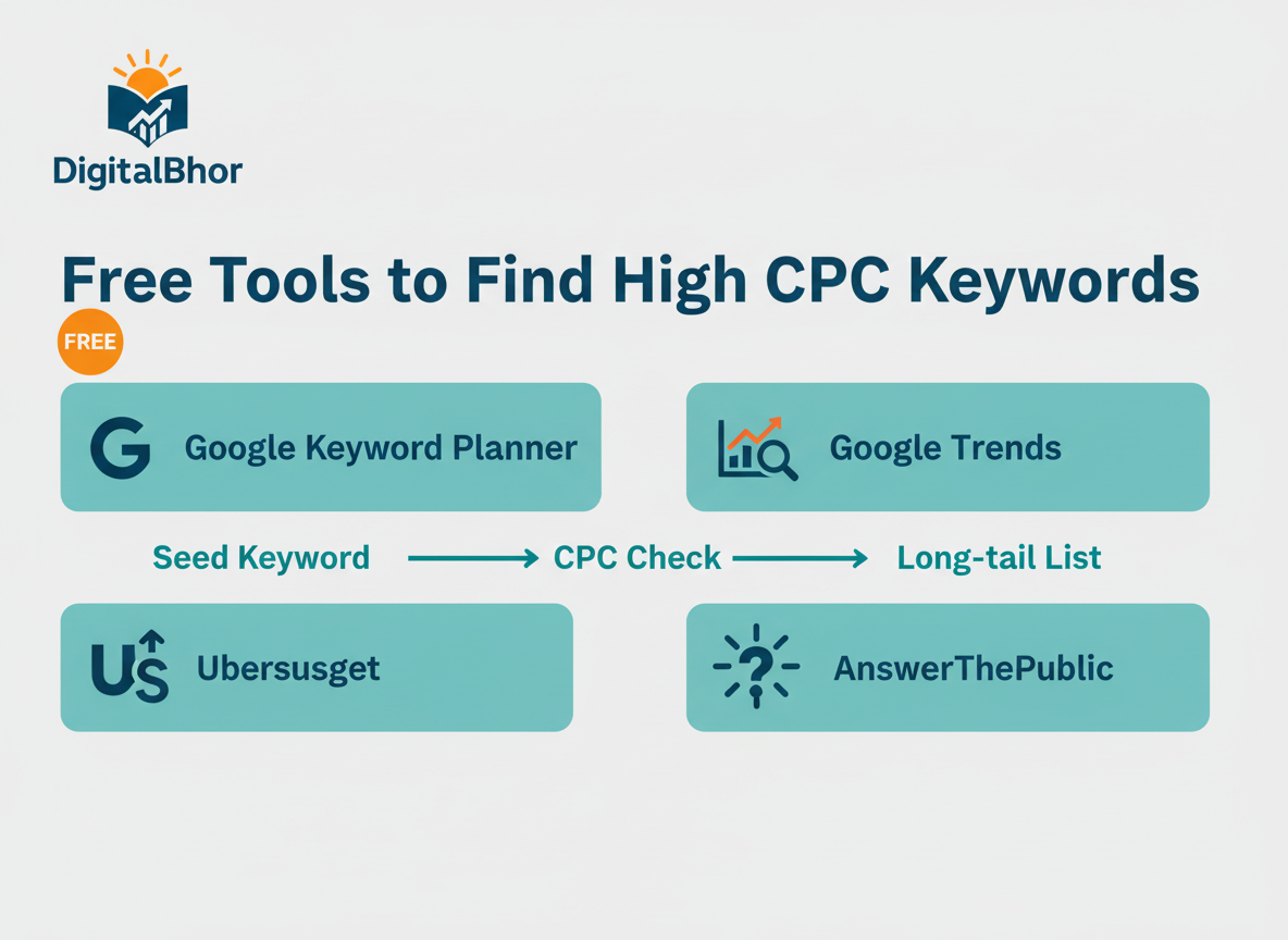 High CPC keyword research steps