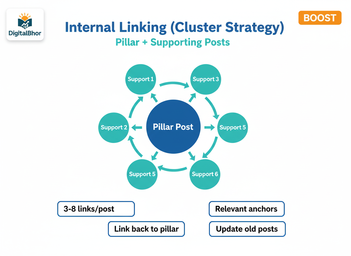 On-Page SEO importance benefits diagram