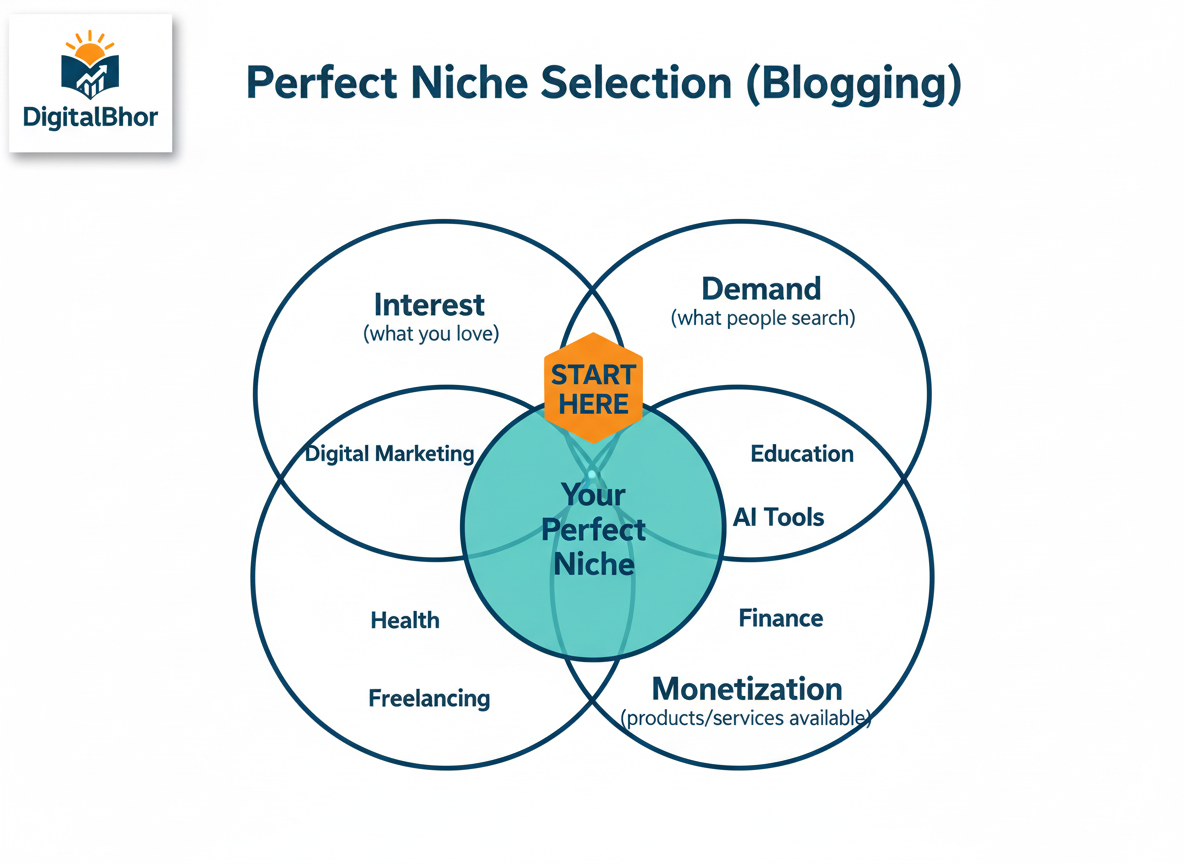 Niche Selection Venn (Updated Logo)