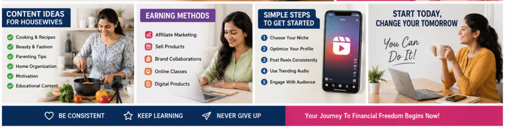 earning from home for housewives