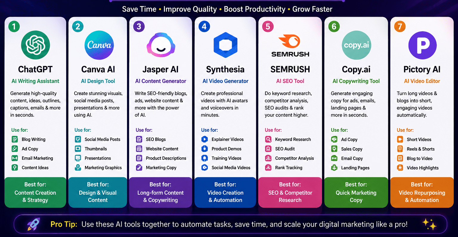 AI tools for digital marketing