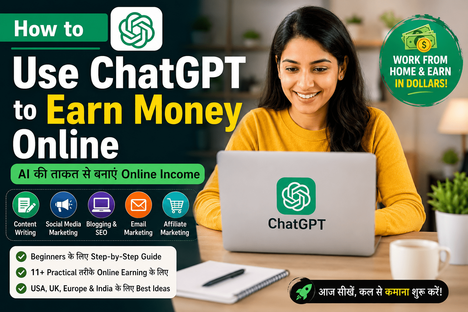 Use ChatGPT to Earn Money Online